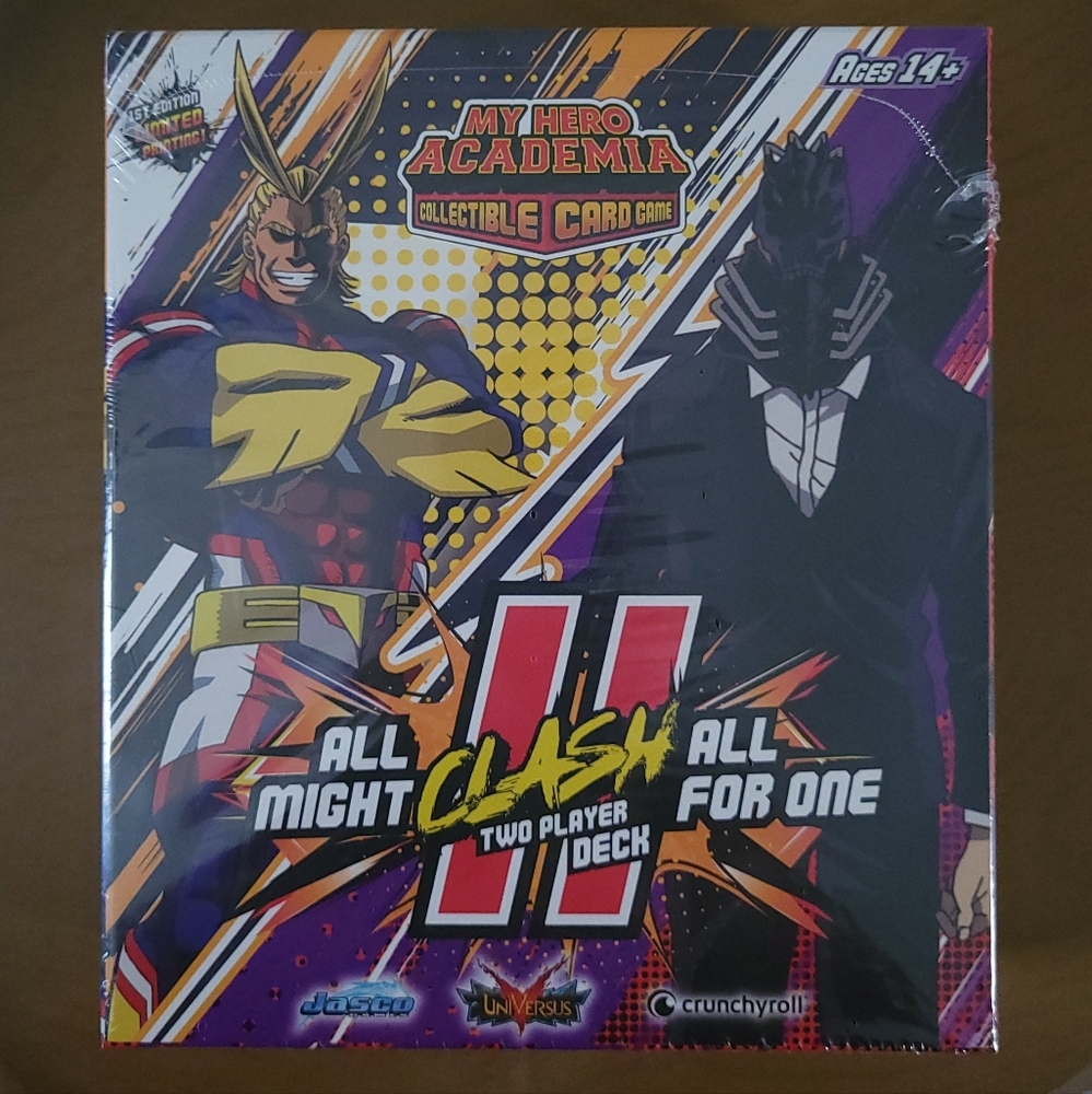 My Hero Academia Collectable Card Game - 2 Player Clash Box